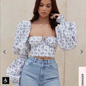 Poplin Crop Top